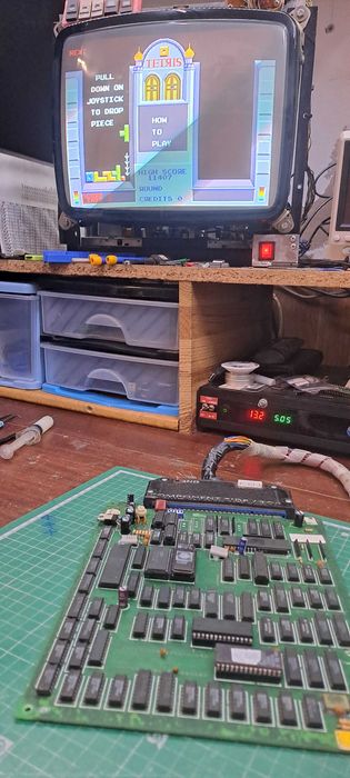 Jogo Arcade Tetris (PCB Bootleg)
