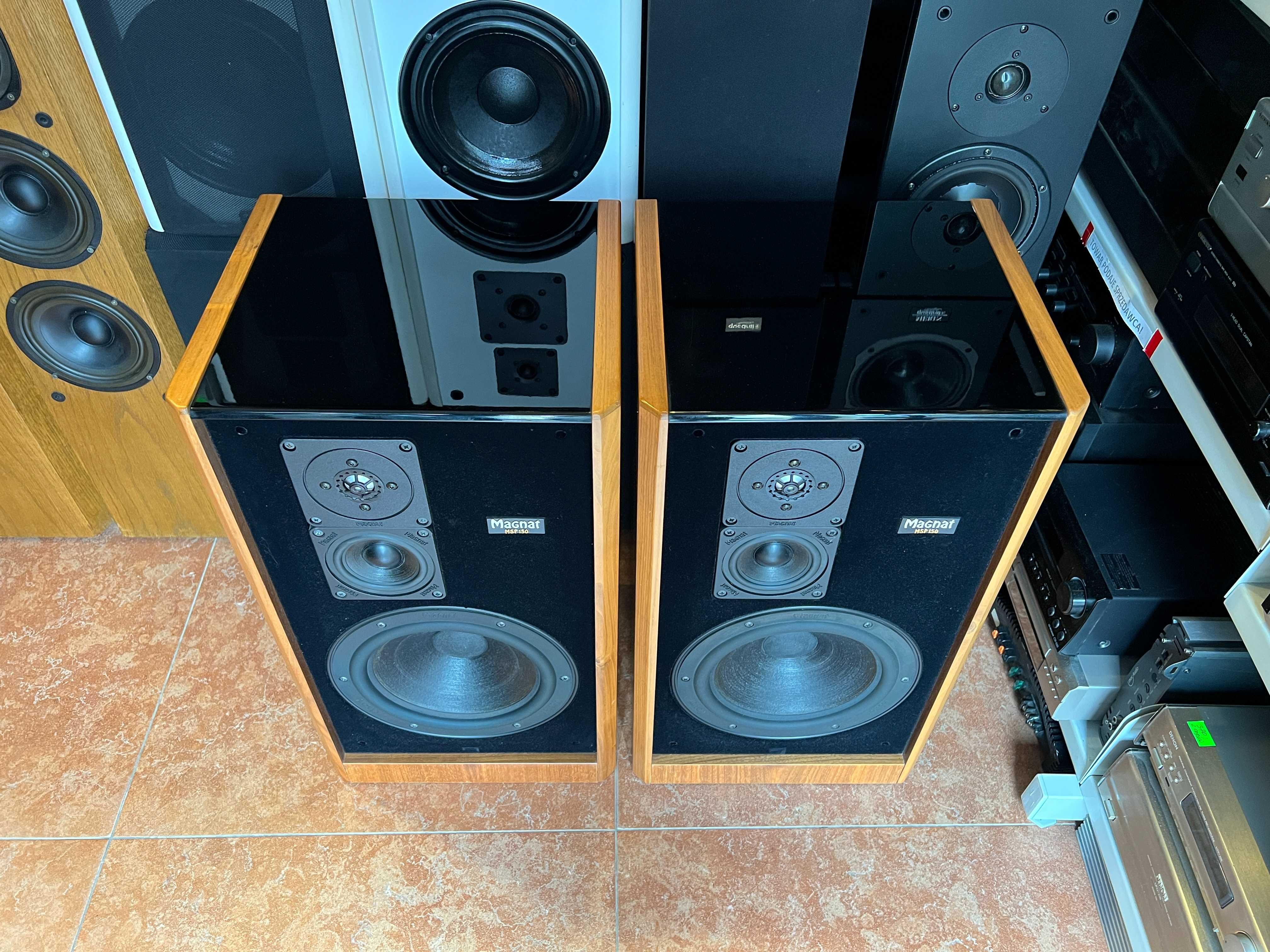 Kolumny podłogowe Magnat MSP 150 monitory, podstawkowe, Audio Room