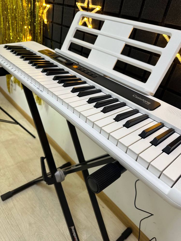 ПРОФЕСІЙНИЙ білий синтезатор CASIO, цифрове електронне піаніно