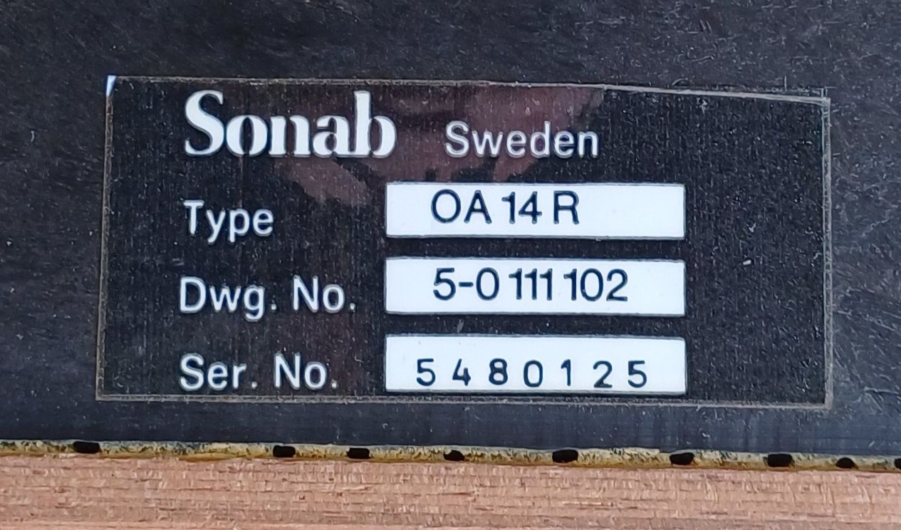 Sonab OA 14R kolumny głośniki Sweden