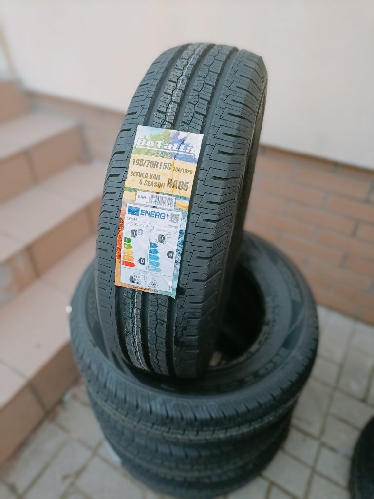 NOWA! Opona Całoroczna 195/70R15C Rotalla RA05 4 Season WYSYŁKA MONTAŻ