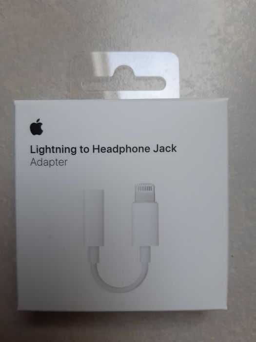 Adapter Lightning do 3.5mm Jack Apple A1749 nowy kupiony w iSpot.pl.