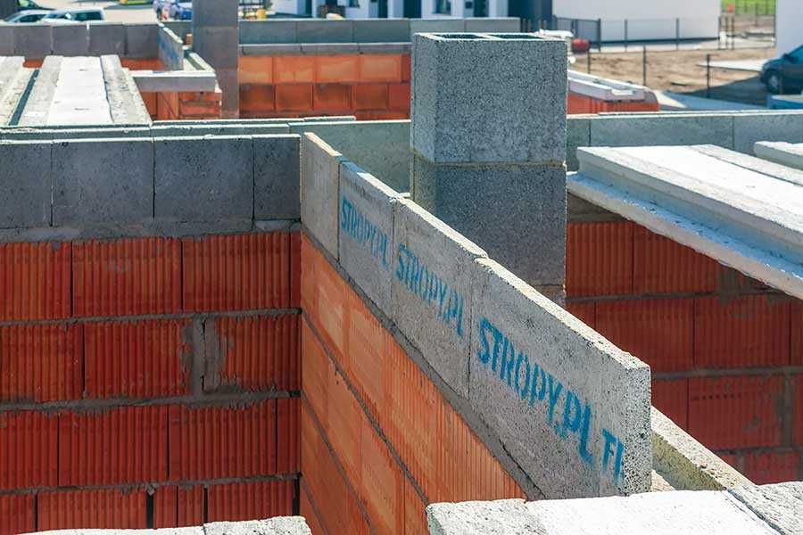 Stemple budowlane, szalunki- stropy panelowe, gęstożebrowe - Pilzno