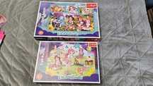 Zestaw 5 kompletów puzzle Enchantimals  160 I 200 elementów