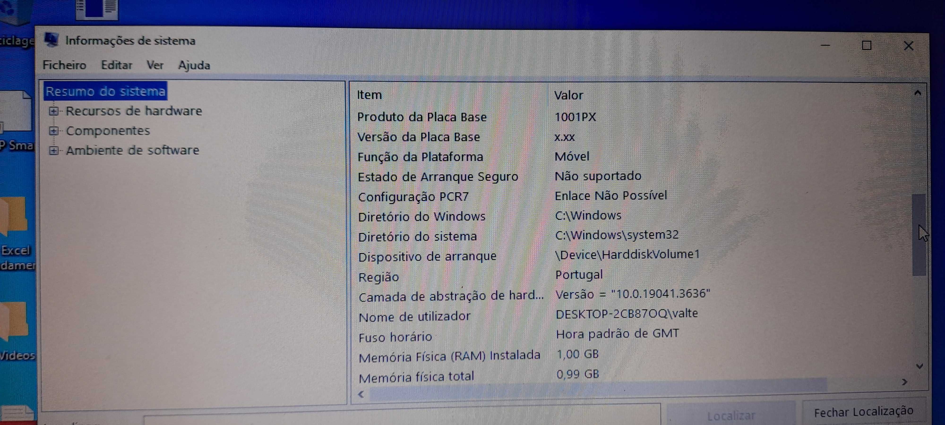 Mini portatil Asus