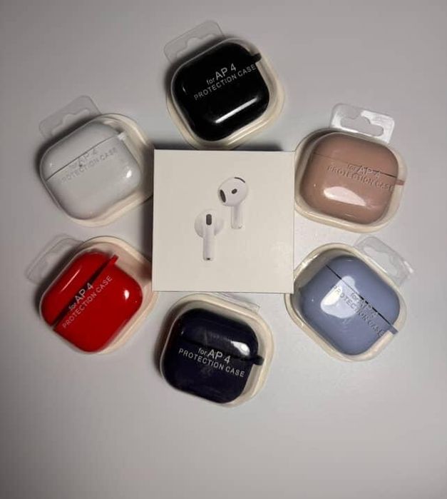 Чохли для навушників AirPods pro 2, AirPods 3, AirPods 4