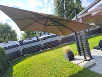 parasol ogrodowy z pokrowcem 3 m