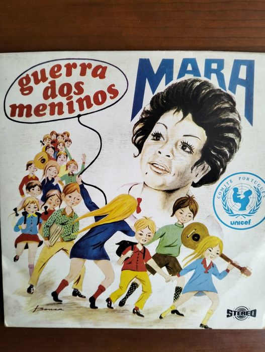 Disco de vinil single Mara Abrantes (Guerra dos Meninos)