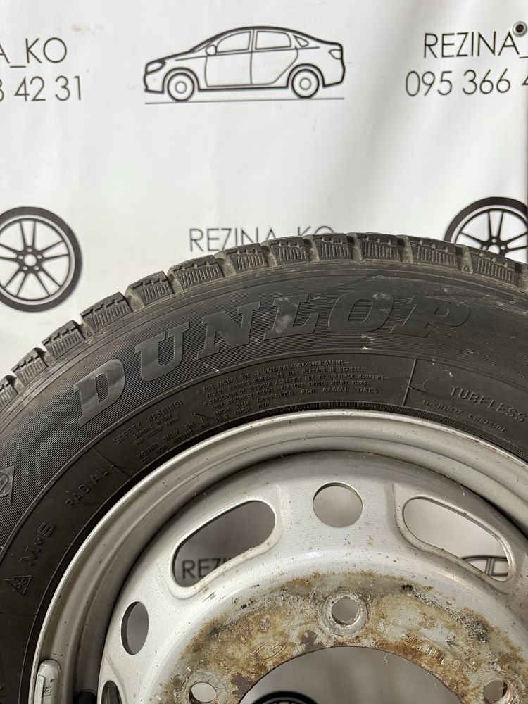 Колеса в зборі 195/75 R16C Dunlop,диски 6х205 R16 Sprinter,Crafter