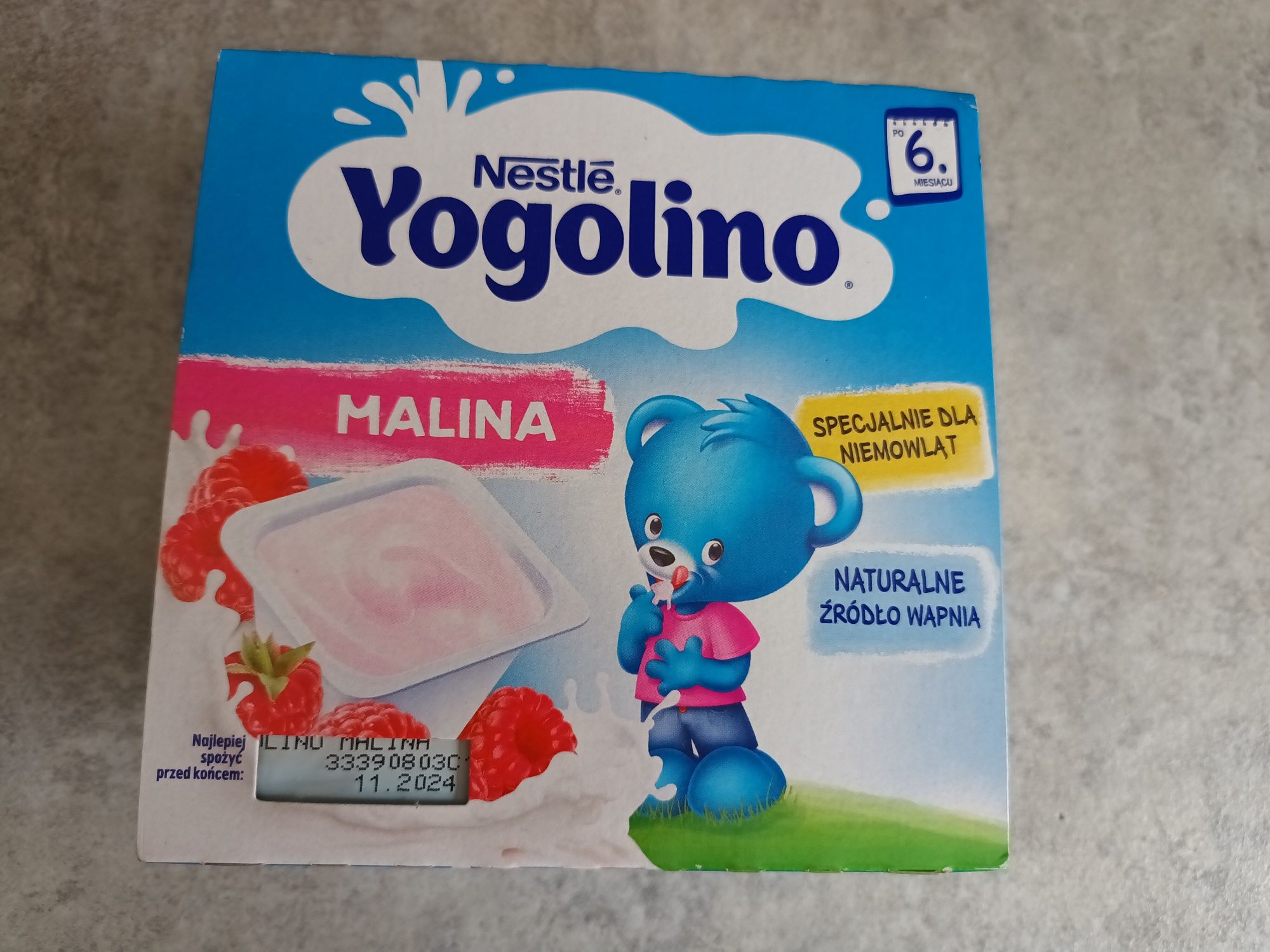 Jogurt dla niemowląt YOGOLINO