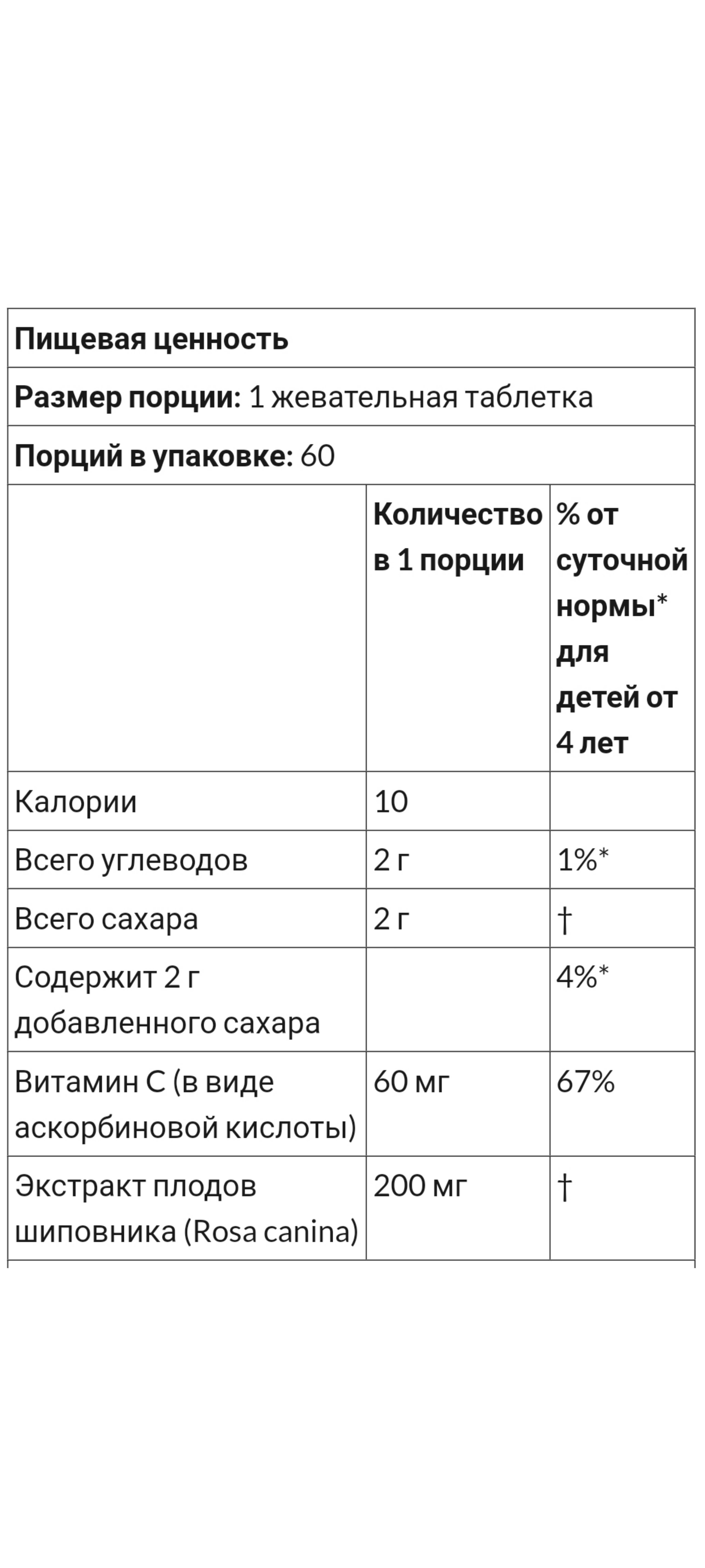 Витамин С для детей, США, апельсиновый вкус, аскорбиновая кислота