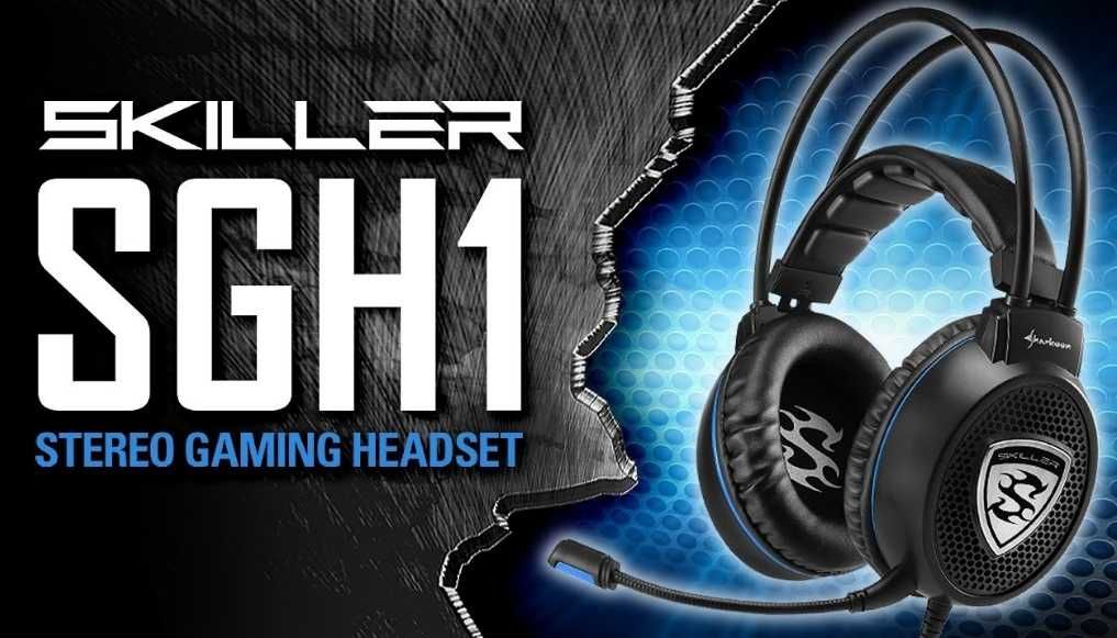 Sharkoon Skiller SGH1 HEADSET GAMINGOWY słuchawki