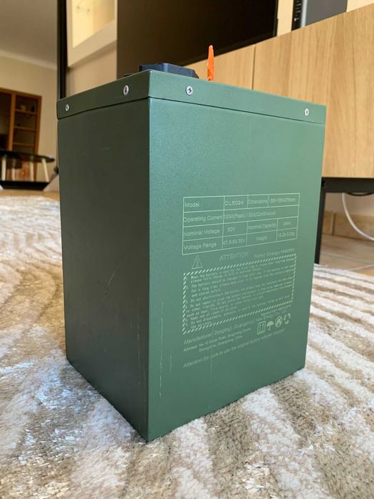 BATERIA LÍTIO 60V 24Ah p/ Scooters Elétricas