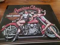 Harley Davidson  reklama blaszana .