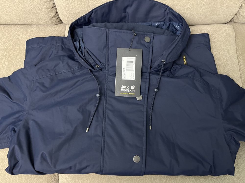 Куртка жіноча утеплена Jack Wolfskin Toronto Bay Jacket, р. L