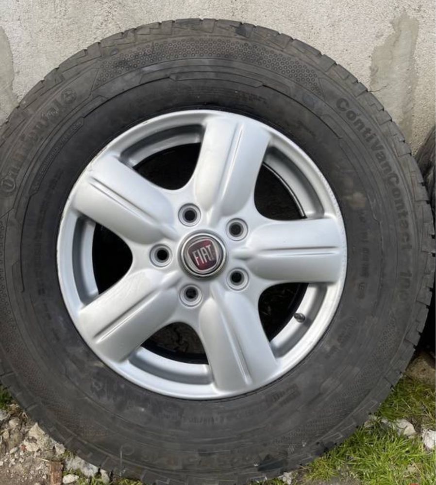 Koła felgi aluminiowe Fiat Ducato kamper 16cali 5x130