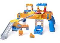 Zestaw Mega Bloks Stolik Podjazd Klocki Fisher Price Auto Unikat