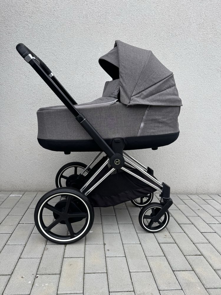 Cybex e-Priam 2.0 2w1 Manhattan Grey / Chrome Black