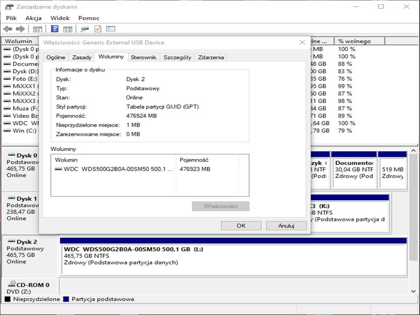 SSD 500GB WD BLue 3D