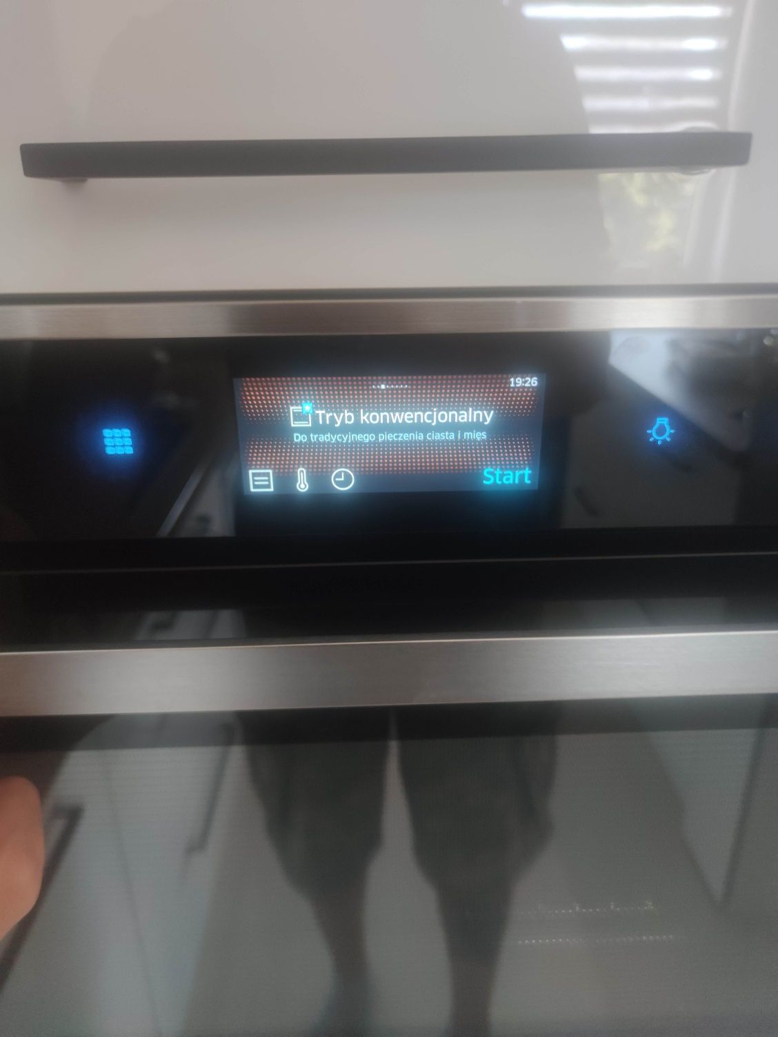 Piekarnik Samsung NQ50J9530BS z mikrofalą 50l uszkodzony