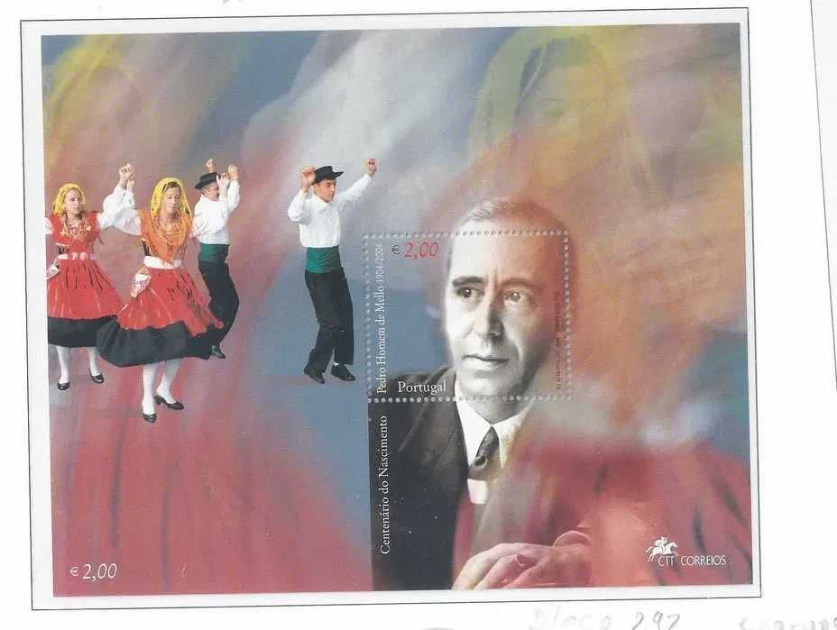 Portugal 1993 e 2004, Blocos e Folha Miniatura