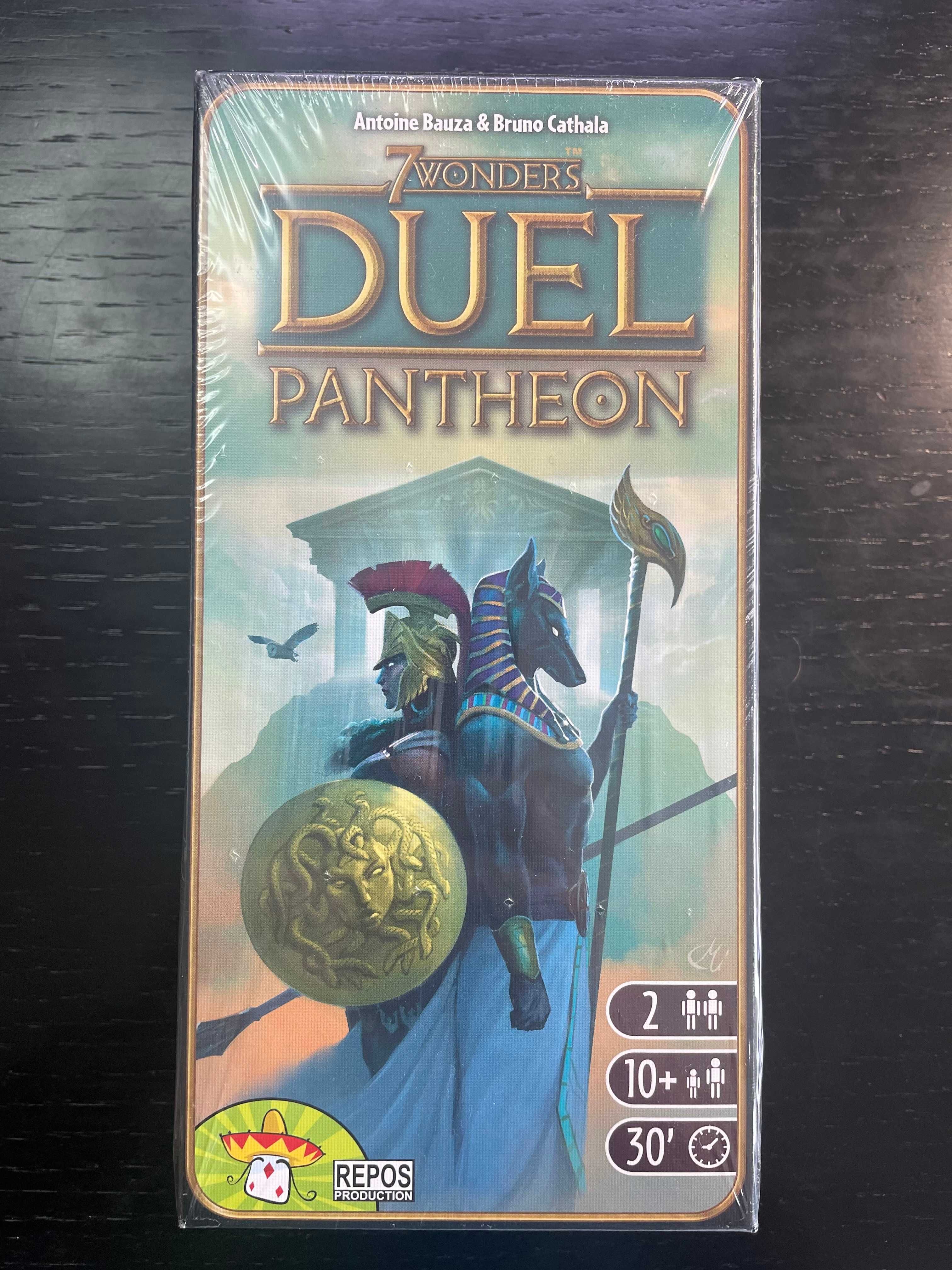 7 Wonders Duel: Pantheon (fechado e ainda selado) - nunca usado!