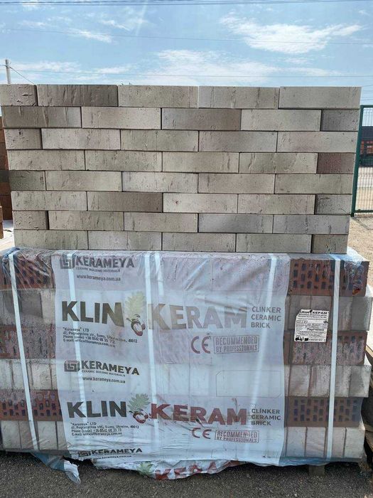 Цегла клінкер біла М300, М350 Жемчуг лицьова цегла Клінкерна цегла