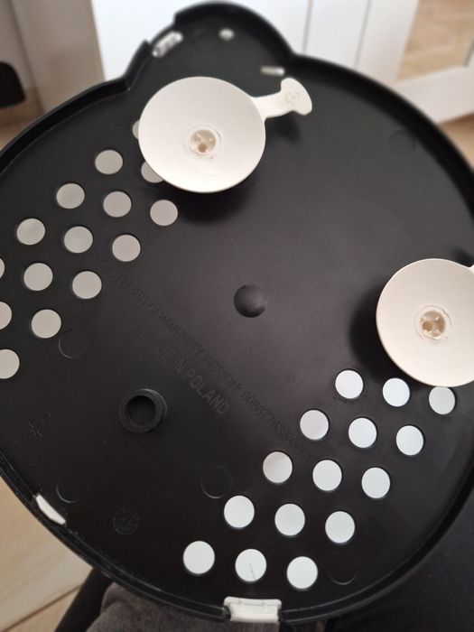 Pojemnik miś panda na zabawki do kąpieli