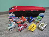 Patrolowiec Psi Patrol plus 9 dużych autek