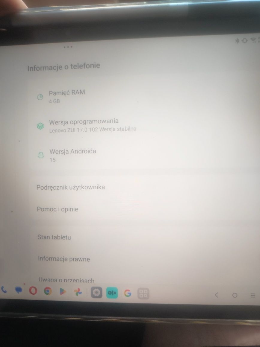 Table Lenovo  M11 etui i rysik -stan jak nowy