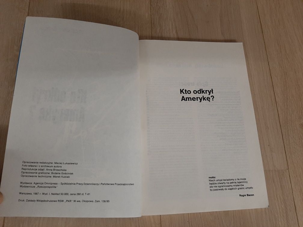 Kto odkrył Amerykę? - Zdzisław Skrok