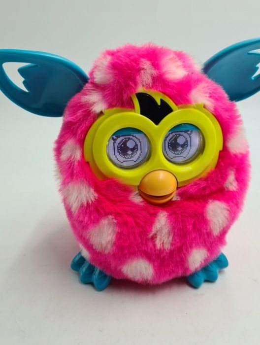 Furby Ferbi boom Sunny Różowy w Kropki grochy interaktywny