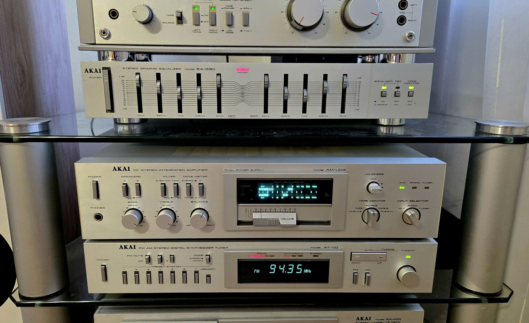 Wieża AKAI ,magnetofon szpulowy gx 620