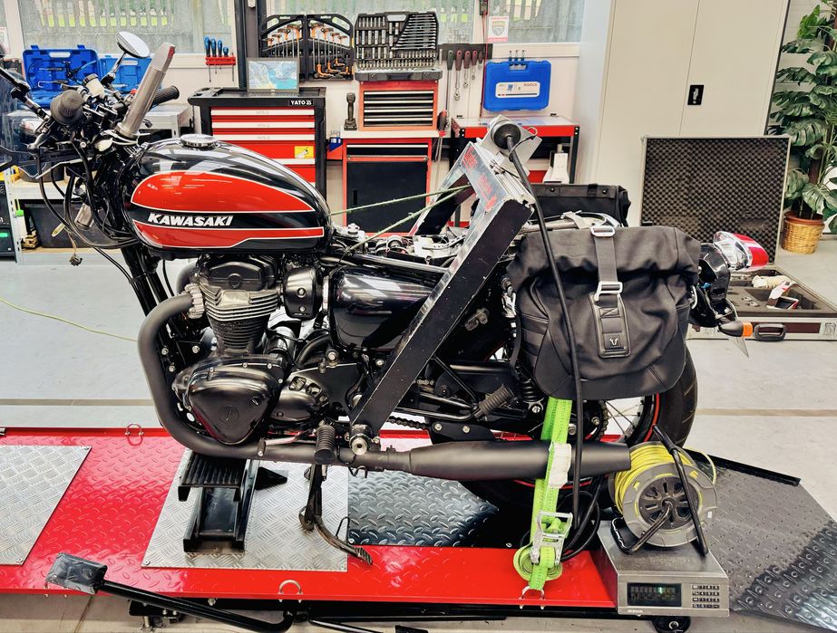 Przegląd przed zakupowy motocykla, diagnostyka, sprawdzenie, geometria