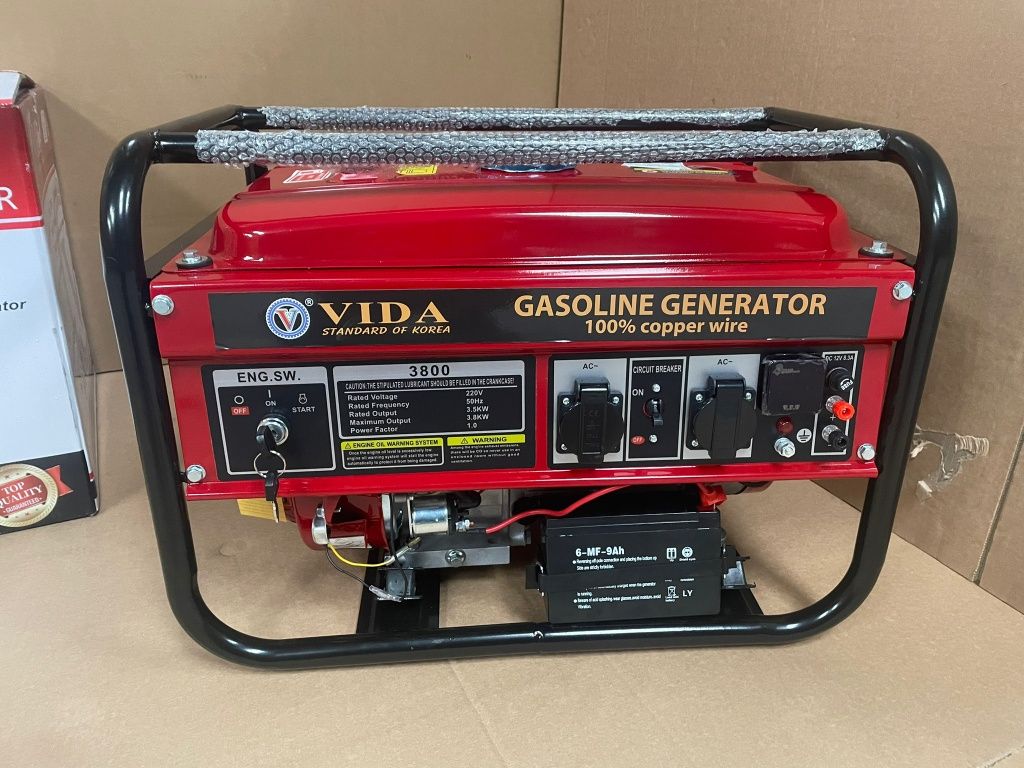 Agregat prondotwórczy Generator od 1.5, 2.5 3,8 kw 100% Miedz prądnica