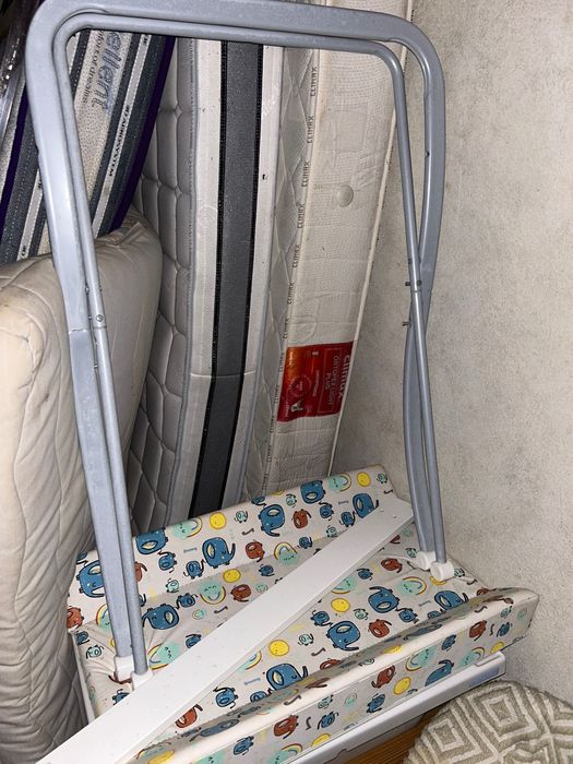 Banheira de bebé com trocador