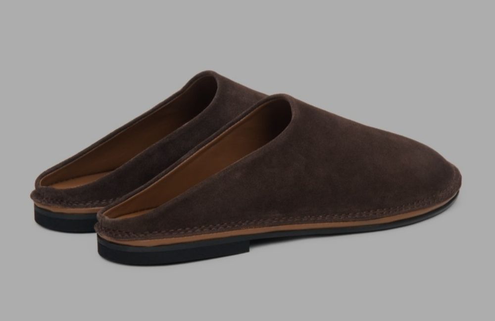 Мюлі сабо estro 38 замш шоколадного кольору