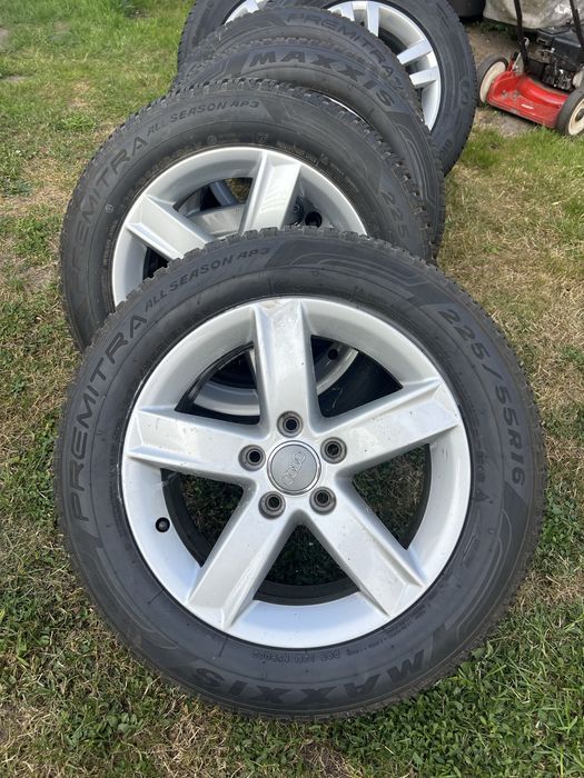 225/55/16“  5x112 audi wielosezon dot.2023