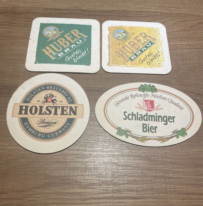 Podkładki pod kufel, kapsle, wafle Niemcy niemieckie