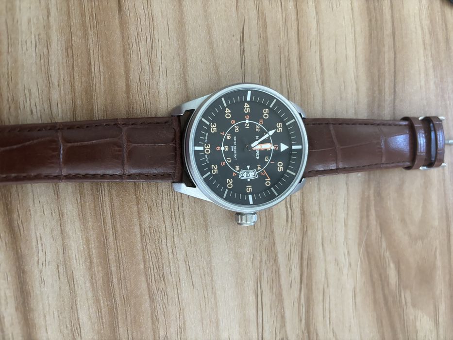 Relógio Naviforce masculino estilo aviação – como novo