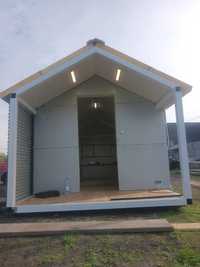 PRODUCENT domki kontenery handlowe kiosk toaleta  ochrona  garaż