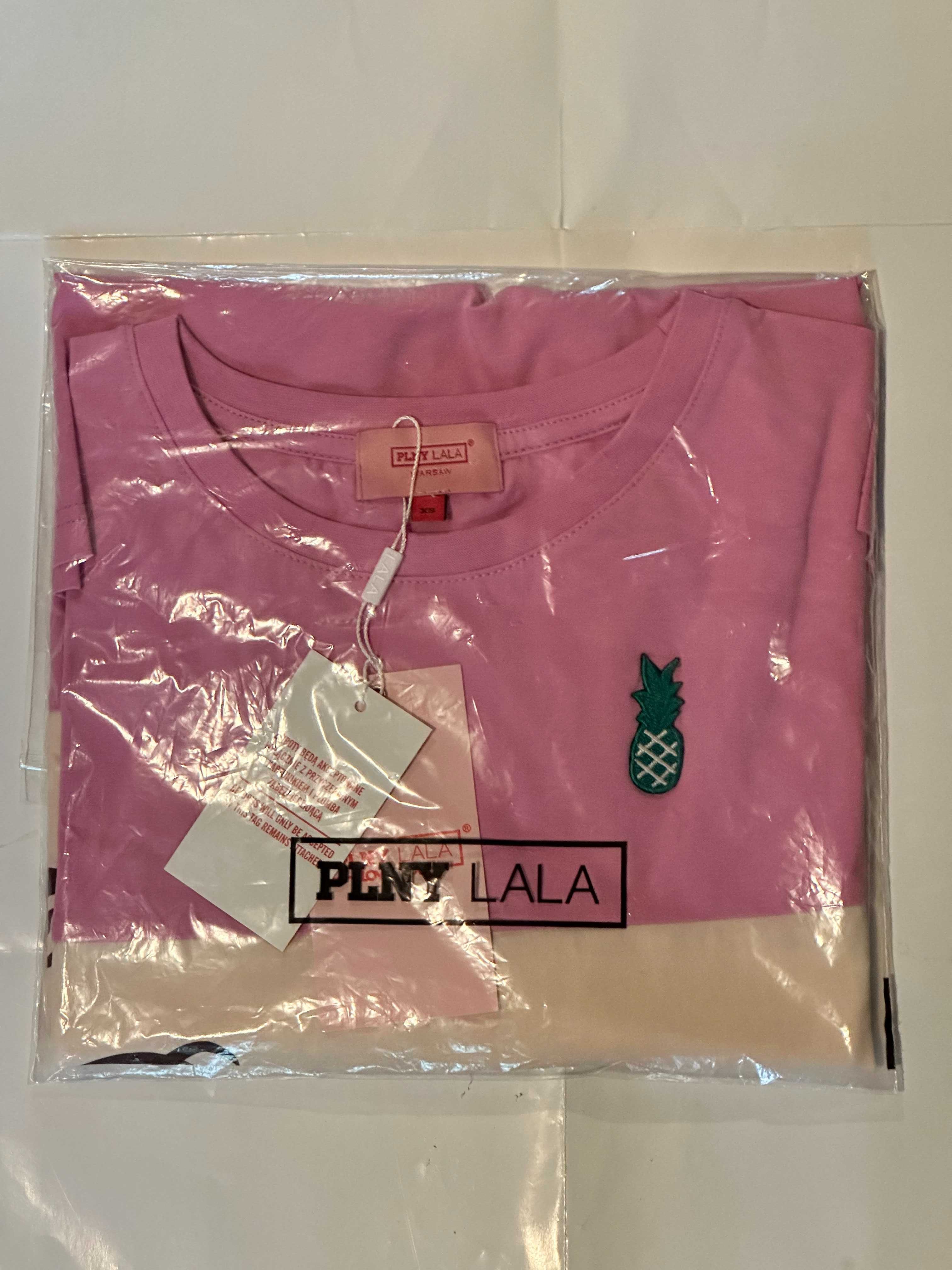 Nowa koszulka PLNY LALA Pina Colada Classic Pink Tee