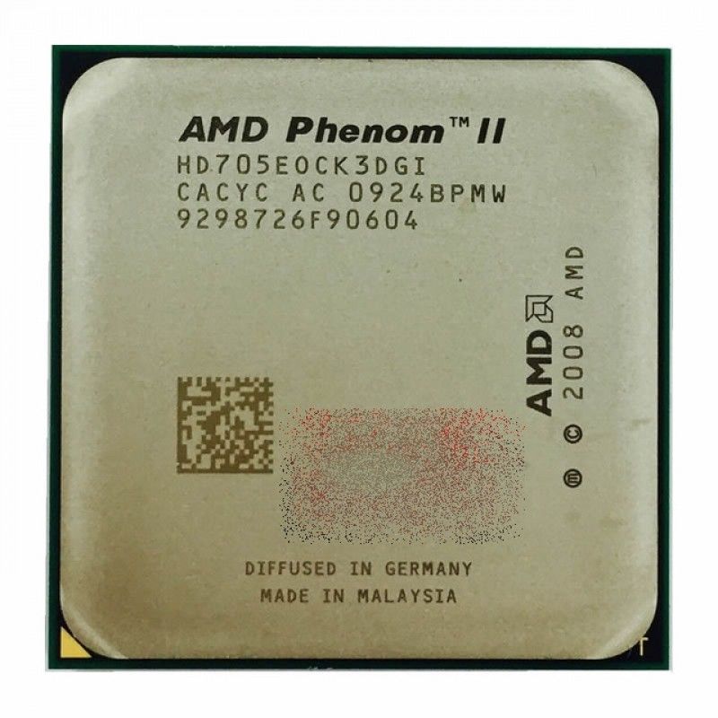 AM2+/AM3 Phenom ii x3 710/720 BE 2.6-2.8 Mhz 95w есть опт