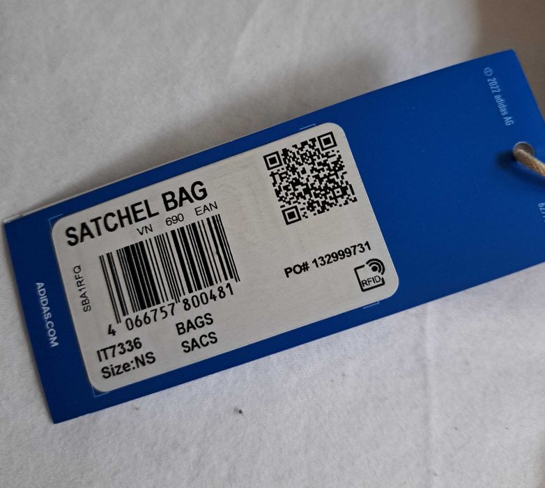 Mala Satchel Adidas - IT7336 - Nova!