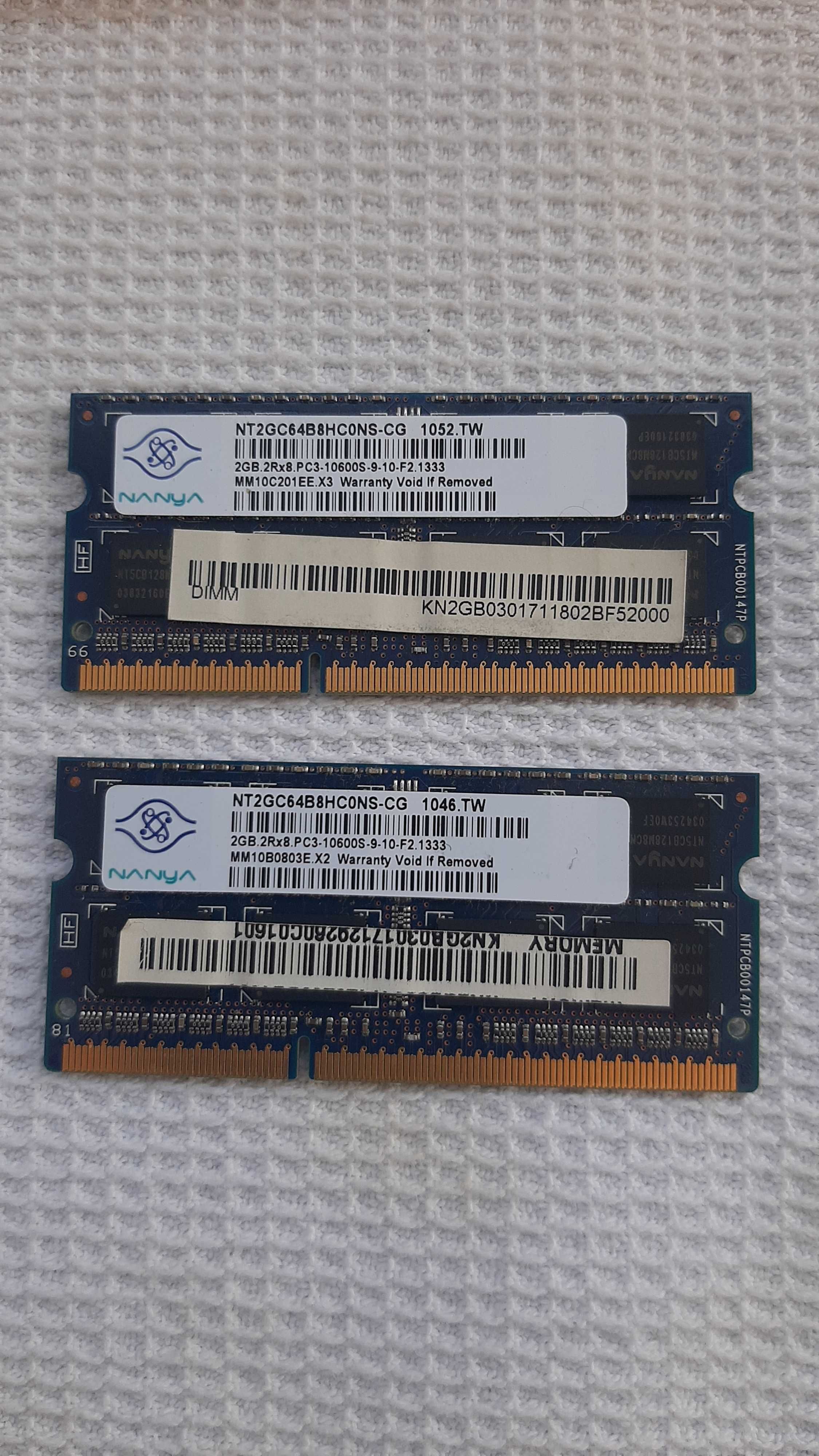 Memória Ram DDR2 - PC2 2GB Portatil