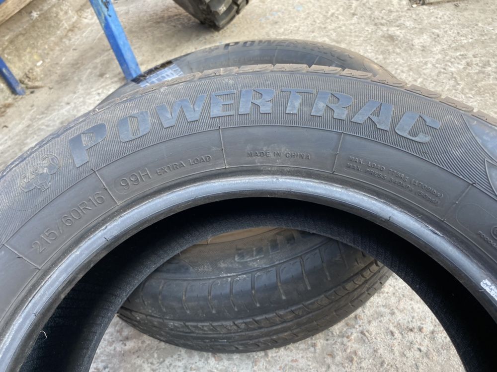 летняя резина шини колеса 215/60 R16 Powertrac toyota subaru vw mazda