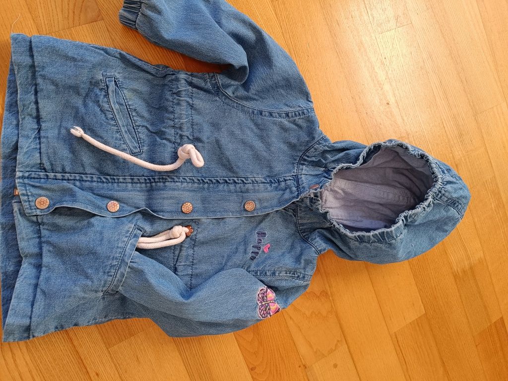 Kurtka niemowlęca r. 74 jeans , dziewczęca Reserved