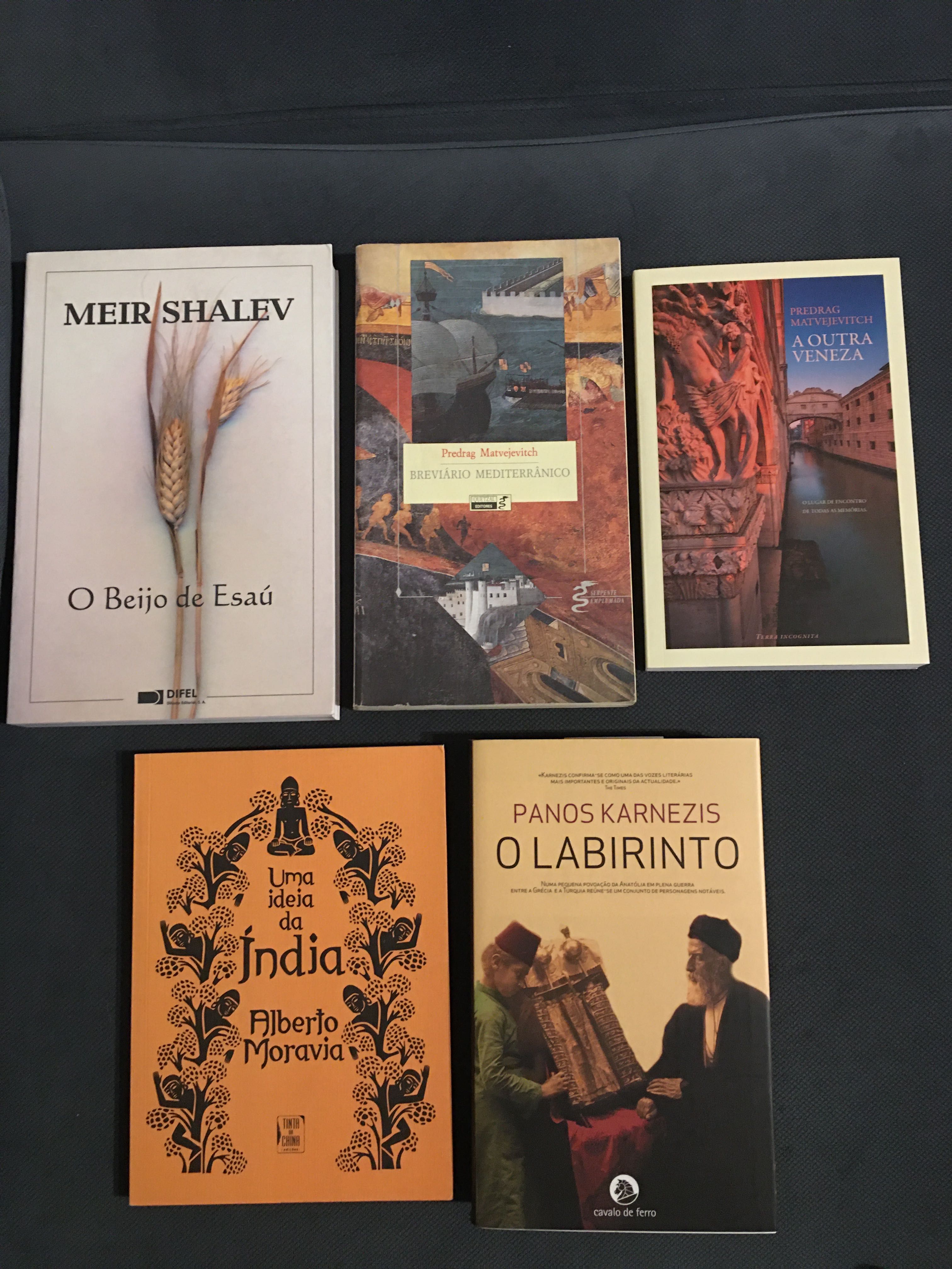 Meir Shalev/ Breviário Mediterrânico/A Outra Veneza/ Moravia/ Karnezis