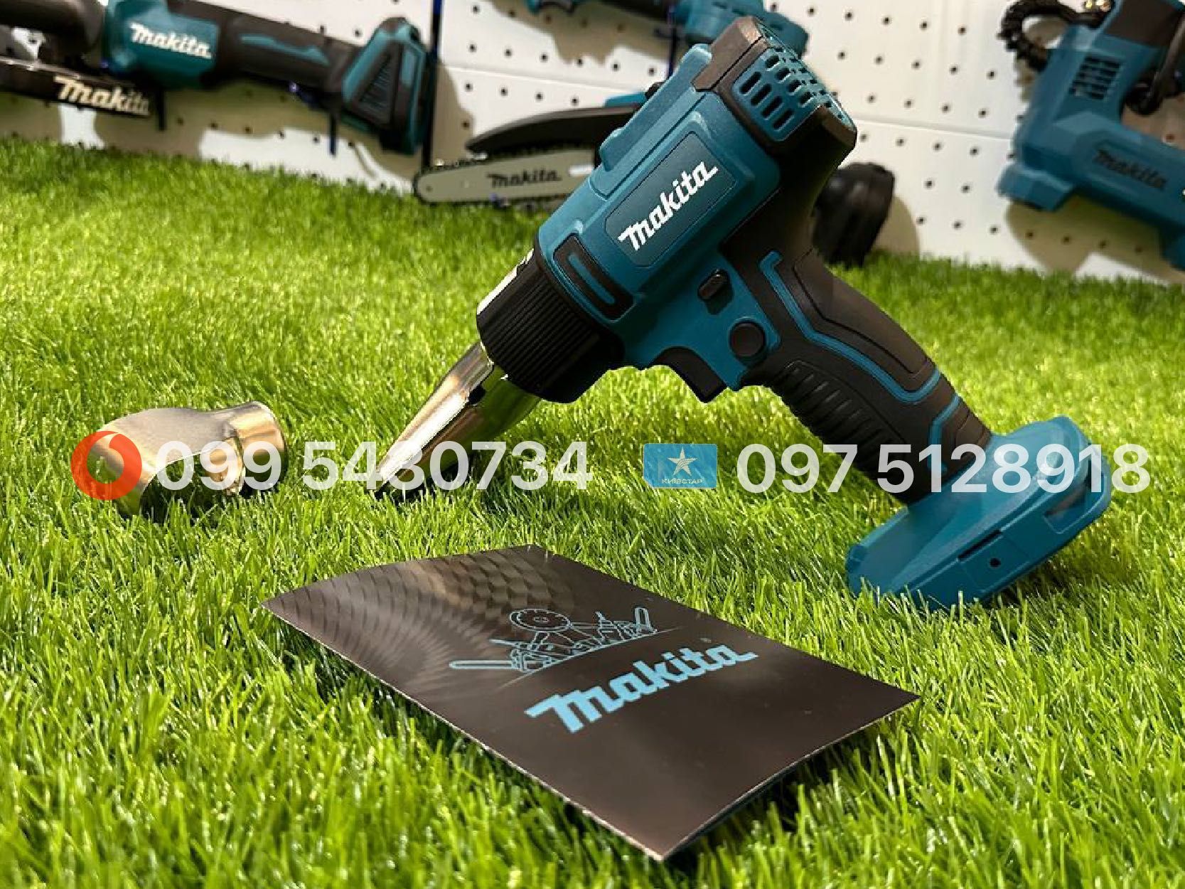 Акумуляторний безщітковий Фен Makita DHG180PT 36 В каркас без АКБ фєн