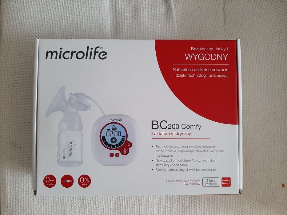 Laktator elektryczny Microlife BC200 Comfy